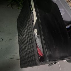 Large Hamper Container Full Of Clothes
