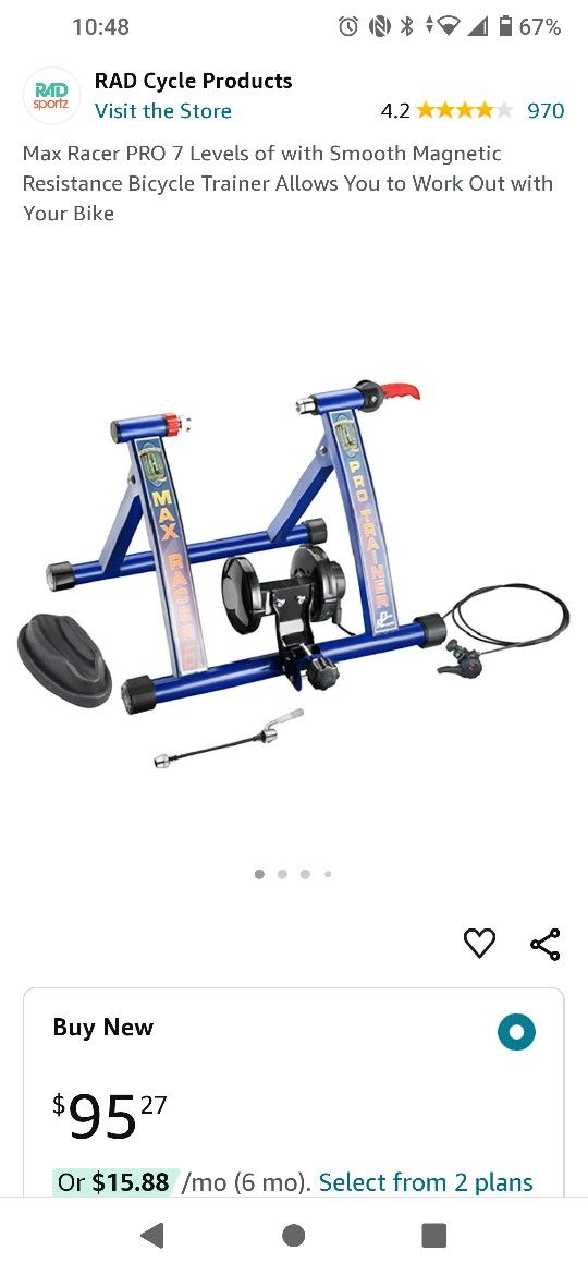 New Cycle Trainer