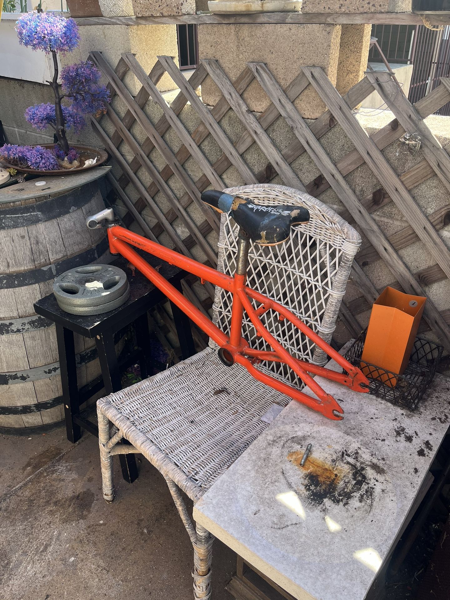 Vintage BMX mongoose bike parts