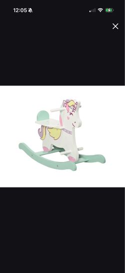 Rocking horse unicorn