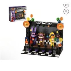 Five Nights At Freddys Building Blocks Set Five Nights Security