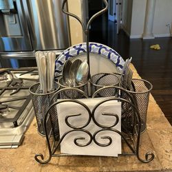Metal Utensil Holder