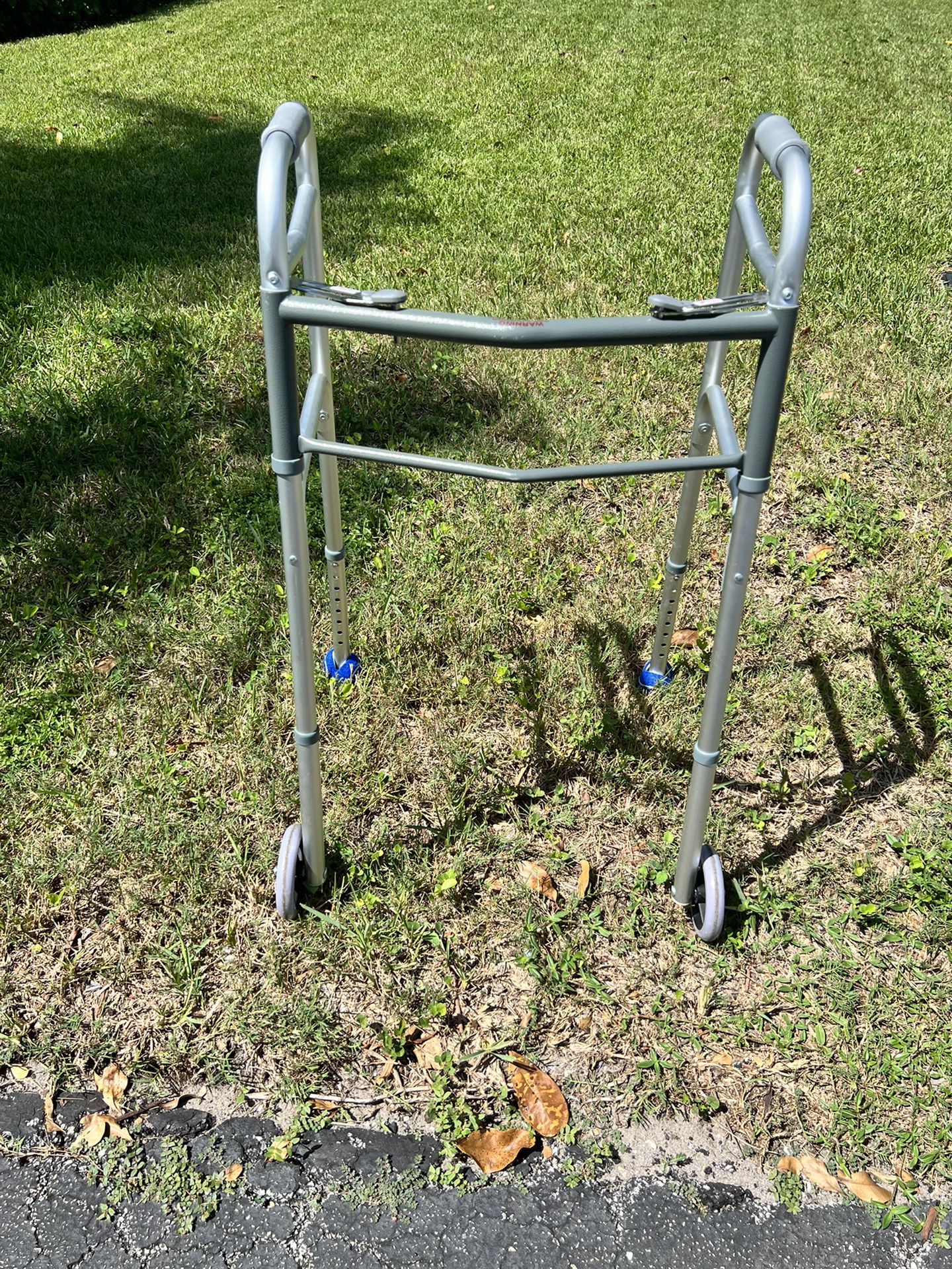 Drive Folding Commode Chair Without Bucket And Walker
