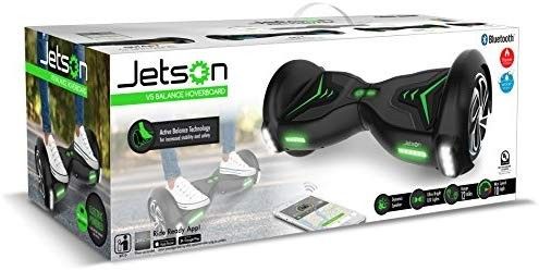 Jetson black V5 hoverboard smart 2 wheel electric scooter w/ bluetooth