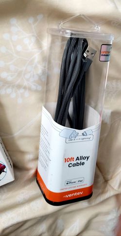 Ventev Alloy 10 Ft iPhone Cable