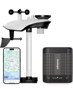 Smart WiFi Weather Station – Outdoor Sensor + App Monitoring