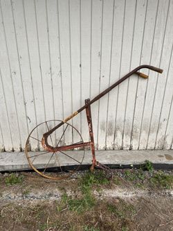 Golden Harvest Wheel Plow Antique 