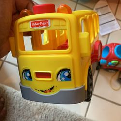 Fisher price School bus Only  toy $2