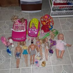Lots Of Girls Toys Dolls & More 90. For All 