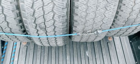 4 LT. 20" TRUCK TIRES USED