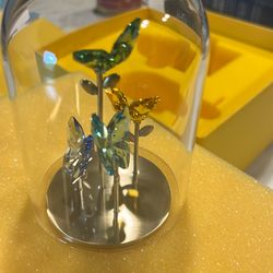 Swarovski Crystal Butterfly set
