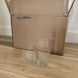Brand New Glass Cup Set 