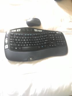 Logitech K350 wireless keyboard pairing mouse