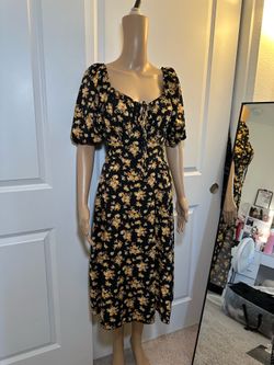 Floral dress XL