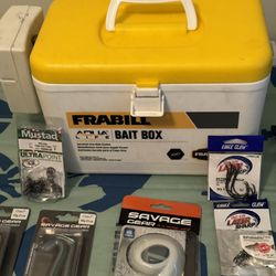 Fishing Tackle,  Bait Box and Fishing Lures