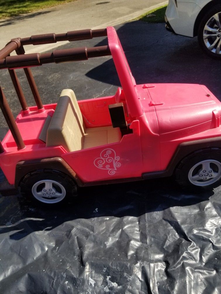 Our Generation Doll JEEP