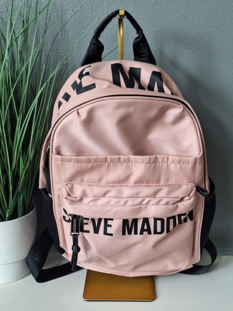 Light Pink Steve Madden Backpack