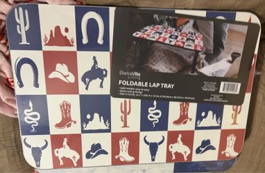 Texas theme lap trays