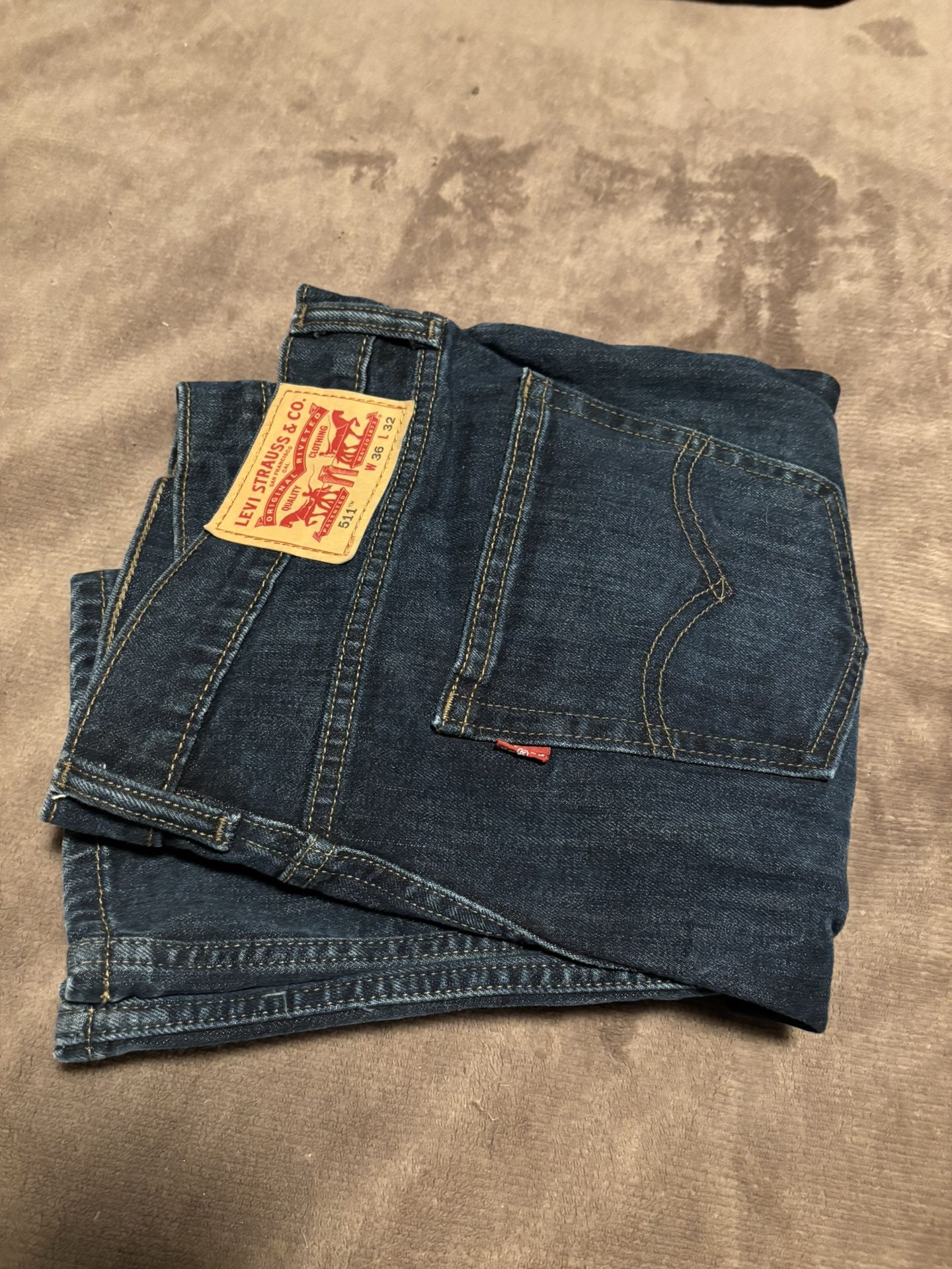Men’s Levi Jeans Never Worn 511 36x32