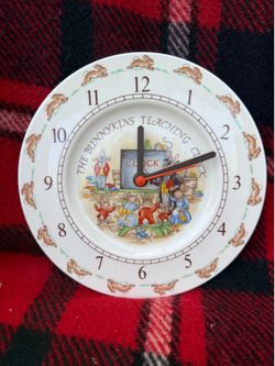 Beatrix potter Bunnykins Teaching Clock