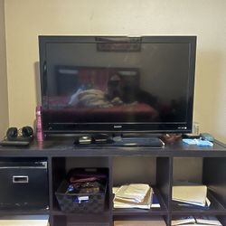 Sharp  HD Television and Counter IKEA