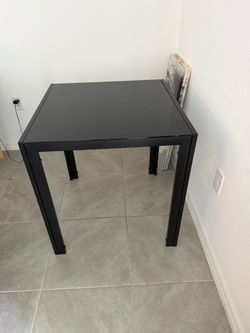 Black Dining table for 2
