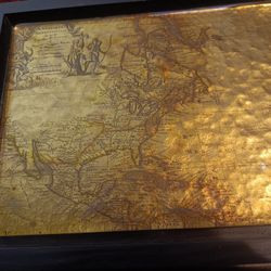 Tow Map In Glass 