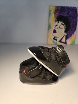 Size 2c - Bred Jordan 11 Bootie - $50