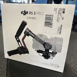 BRAND NEW 100% AUTHENTIC DJI RS 3 Pro Combo 3-Axis Gimbal Stabilizer (Black)