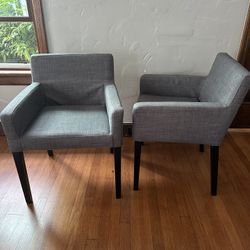 2 IKEA NILS Dining Chairs