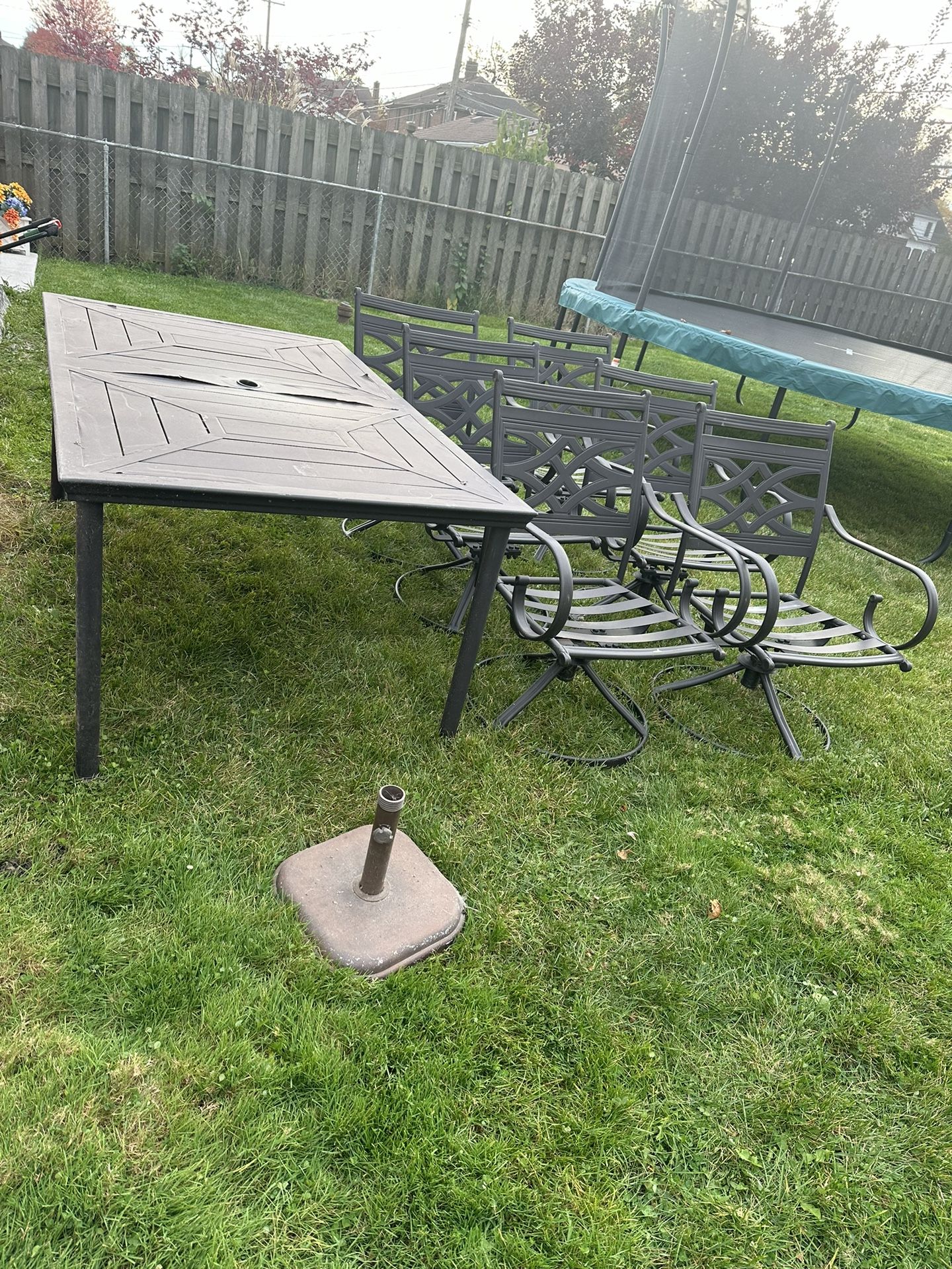 Outdoor Table And Chairs