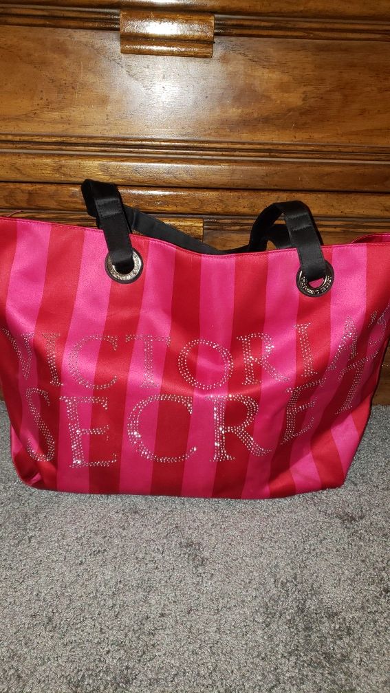 Victoria's Secret Pink/Red tote bag