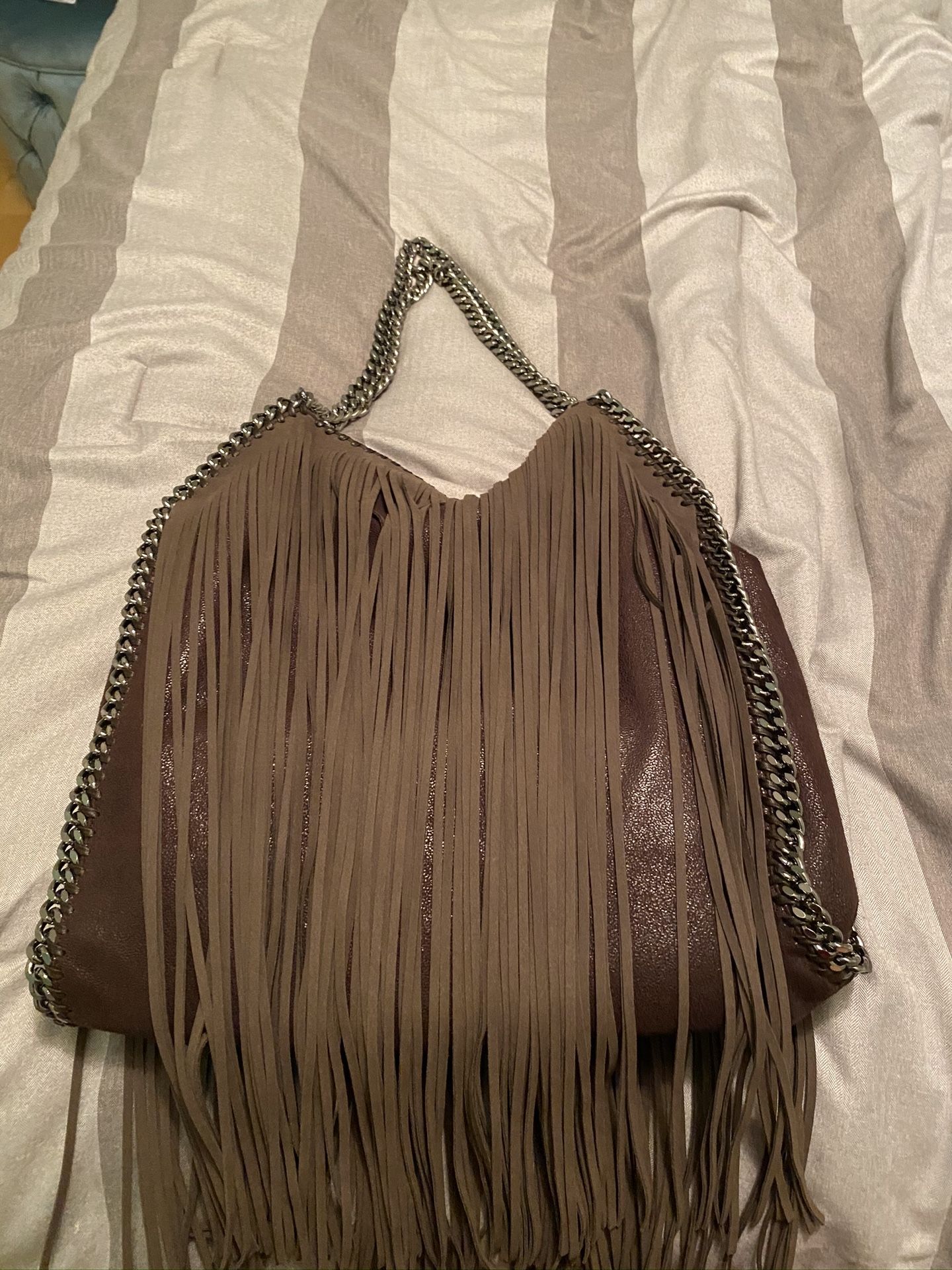 Stella Mccartney fringe tote