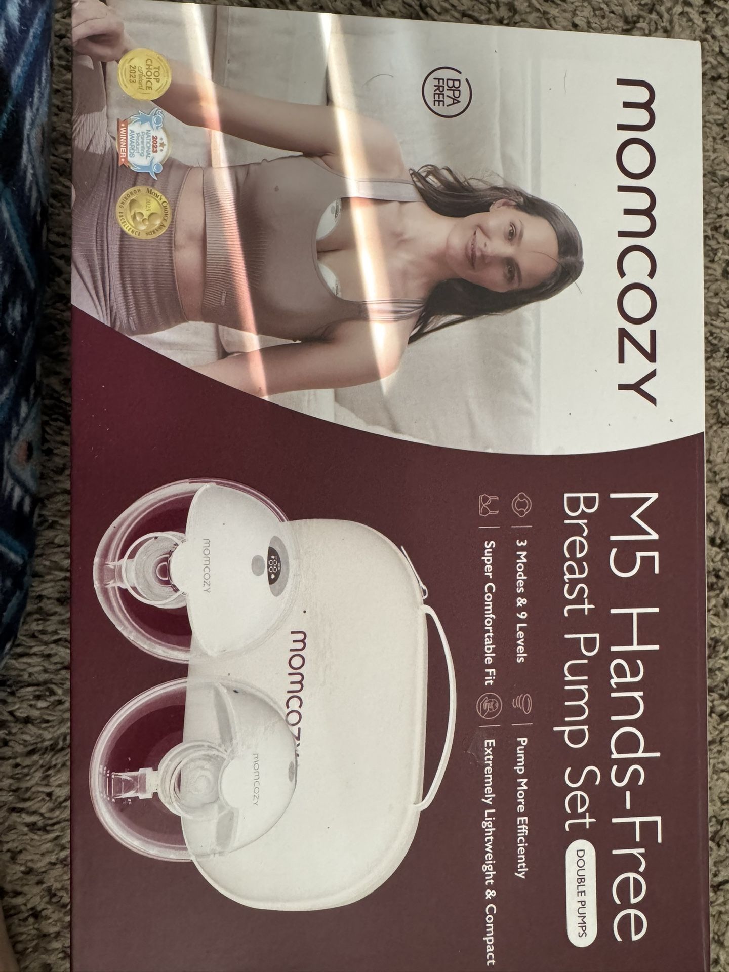 Momcozy M5 Hands Free Breast Pump 