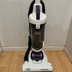 Black+Decker AirSwivel Lite Series Upright Vacuum - Lightweight & Powerful