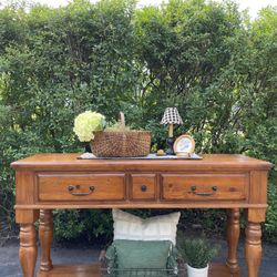 Solid Wood Entry/Sofa Table 