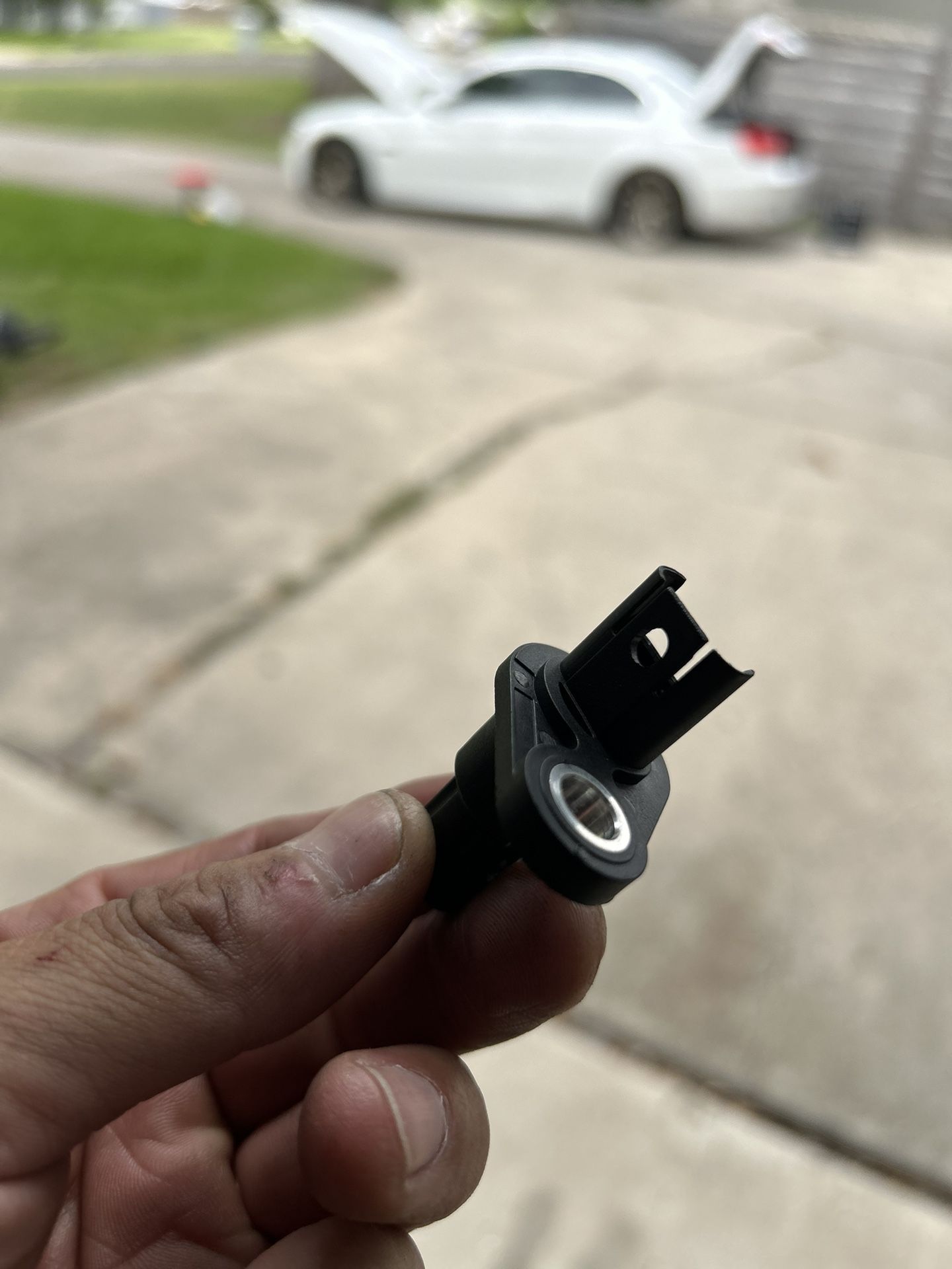 Help Push Stalled Car Into Garage Approximately 10 Feet