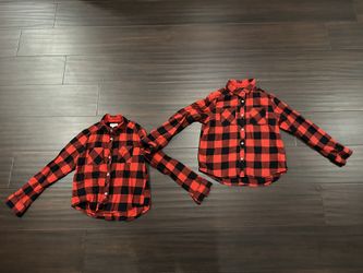 Buffalo Plaid Red Kids Shirt 