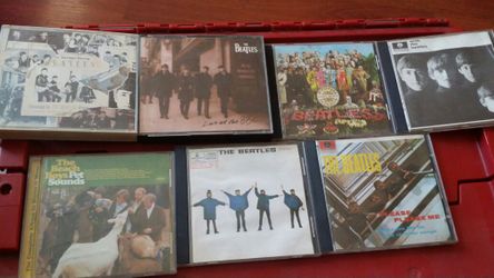 The Beatles CD collection