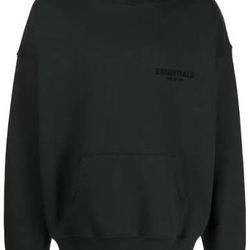 All Black Essential Hoodie