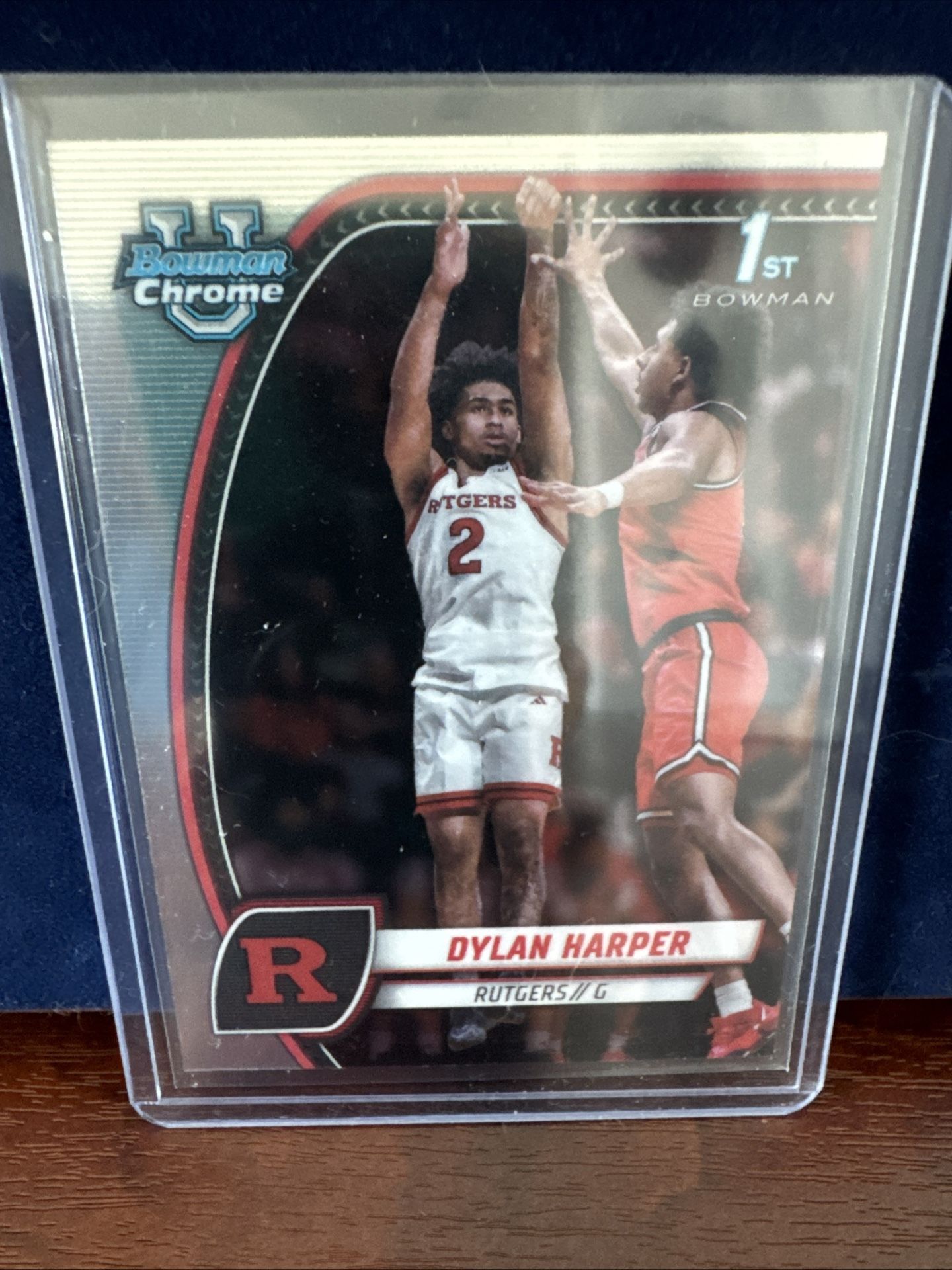 🔥2024-25 Bowman U Chrome - Dylan Harper Silver Refractor (RC) #2 OVERALL DRAFT PICK!