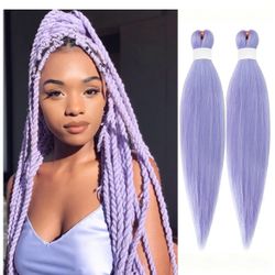 Light Purple Hair Extensions  New