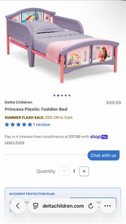 Toddler Bed + Mattress