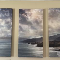 3-Pieces Canvas 40"Hx20"W