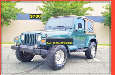 Fully Maintained$700 I’m Selling my 1999 Jeep Wrangler