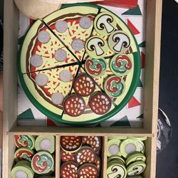 Melissa And Doug Wooden Pizza
