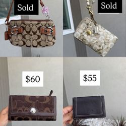 Vintage Coach Wallet & Bag 