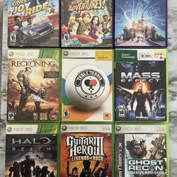 xbox 360 games lot $5 each