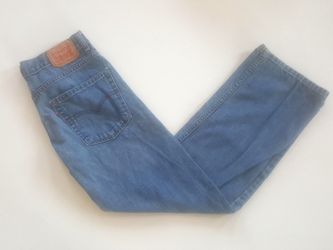 Levi's 569 boys blue denim jeans size16 28x28