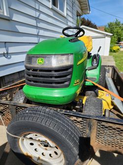 Riding lawn mower